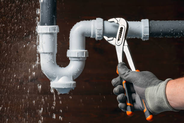 Professional Leak Detection technician working in Hoffman Estates, IL